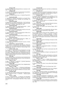 Image of the Page - 326 - in Ein Brandhorizont aus der Zeit der Markomannenkriege im südostnorischen Munizipium Flavia Solva