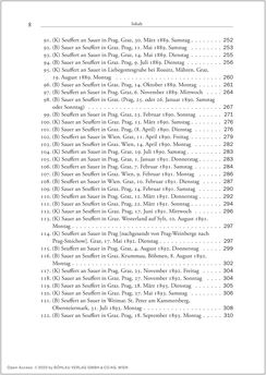 Bild der Seite - 8 - in Der Briefwechsel zwischen August Sauer und Bernhard Seuffert 1880 bis 1926