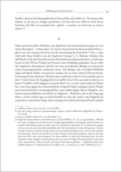 Image of the Page - 41 - in Der Briefwechsel zwischen August Sauer und Bernhard Seuffert 1880 bis 1926