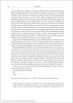 Bild der Seite - 90 - in Der Briefwechsel zwischen August Sauer und Bernhard Seuffert 1880 bis 1926