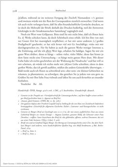 Bild der Seite - 218 - in Der Briefwechsel zwischen August Sauer und Bernhard Seuffert 1880 bis 1926