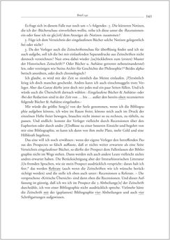 Image of the Page - 345 - in Der Briefwechsel zwischen August Sauer und Bernhard Seuffert 1880 bis 1926