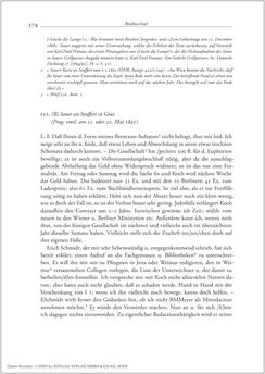 Bild der Seite - 374 - in Der Briefwechsel zwischen August Sauer und Bernhard Seuffert 1880 bis 1926