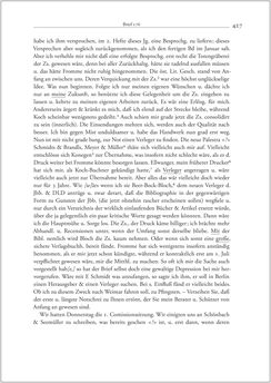 Image of the Page - 427 - in Der Briefwechsel zwischen August Sauer und Bernhard Seuffert 1880 bis 1926