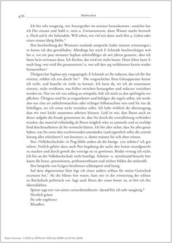 Image of the Page - 476 - in Der Briefwechsel zwischen August Sauer und Bernhard Seuffert 1880 bis 1926