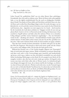 Bild der Seite - 480 - in Der Briefwechsel zwischen August Sauer und Bernhard Seuffert 1880 bis 1926
