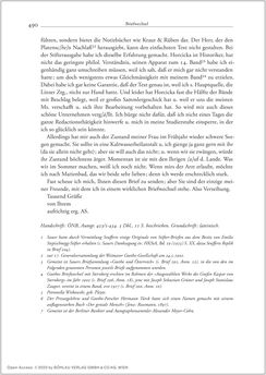 Bild der Seite - 490 - in Der Briefwechsel zwischen August Sauer und Bernhard Seuffert 1880 bis 1926