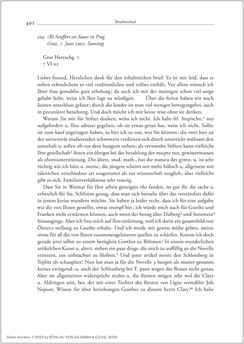 Bild der Seite - 492 - in Der Briefwechsel zwischen August Sauer und Bernhard Seuffert 1880 bis 1926