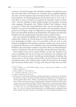 Image of the Page - 648 - in Der Briefwechsel zwischen August Sauer und Bernhard Seuffert 1880 bis 1926