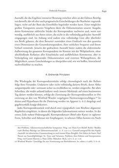 Bild der Seite - 649 - in Der Briefwechsel zwischen August Sauer und Bernhard Seuffert 1880 bis 1926