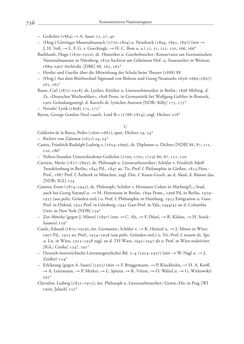 Image of the Page - 736 - in Der Briefwechsel zwischen August Sauer und Bernhard Seuffert 1880 bis 1926