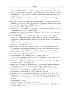 Image of the Page - 745 - in Der Briefwechsel zwischen August Sauer und Bernhard Seuffert 1880 bis 1926