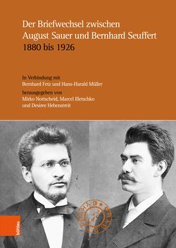 Bild der Seite - Einband vorne - in Der Briefwechsel zwischen August Sauer und Bernhard Seuffert 1880 bis 1926