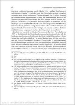 Image of the Page - 62 - in Ein Bürger unter Bauern? - Michael Pfurtscheller und das Stubaital 1750–1850