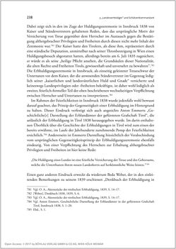 Image of the Page - 238 - in Ein Bürger unter Bauern? - Michael Pfurtscheller und das Stubaital 1750–1850