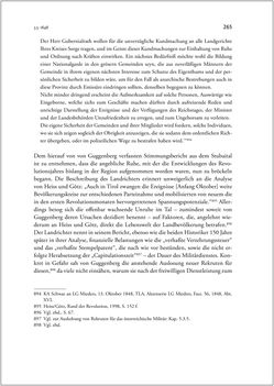 Image of the Page - 265 - in Ein Bürger unter Bauern? - Michael Pfurtscheller und das Stubaital 1750–1850