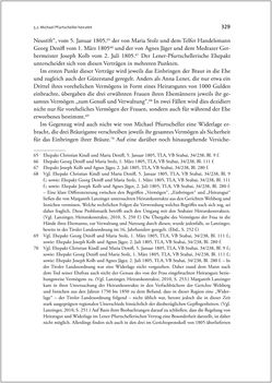 Bild der Seite - 329 - in Ein Bürger unter Bauern? - Michael Pfurtscheller und das Stubaital 1750–1850