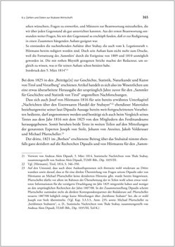 Image of the Page - 365 - in Ein Bürger unter Bauern? - Michael Pfurtscheller und das Stubaital 1750–1850