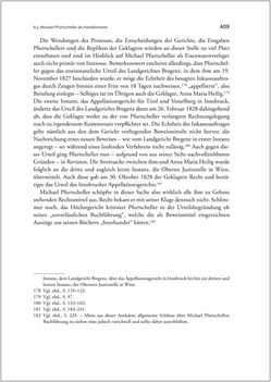 Bild der Seite - 409 - in Ein Bürger unter Bauern? - Michael Pfurtscheller und das Stubaital 1750–1850