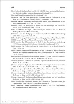 Bild der Seite - 448 - in Ein Bürger unter Bauern? - Michael Pfurtscheller und das Stubaital 1750–1850