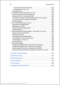 Bild der Seite - 8 - in Der griechisch-orientalische Religionsfonds der Bukowina 1783–1949 - Kontinuitäten und Brüche einer prägenden Institution des Josephinismus