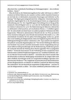 Bild der Seite - 25 - in Der griechisch-orientalische Religionsfonds der Bukowina 1783–1949 - Kontinuitäten und Brüche einer prägenden Institution des Josephinismus