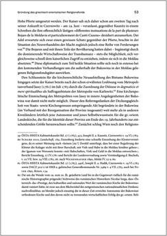 Bild der Seite - 53 - in Der griechisch-orientalische Religionsfonds der Bukowina 1783–1949 - Kontinuitäten und Brüche einer prägenden Institution des Josephinismus