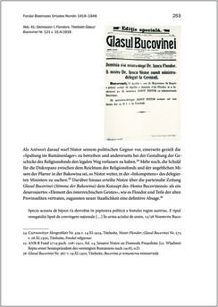 Image of the Page - 253 - in Der griechisch-orientalische Religionsfonds der Bukowina 1783–1949 - Kontinuitäten und Brüche einer prägenden Institution des Josephinismus