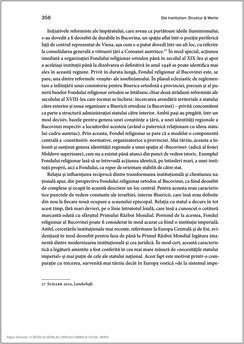 Bild der Seite - 356 - in Der griechisch-orientalische Religionsfonds der Bukowina 1783–1949 - Kontinuitäten und Brüche einer prägenden Institution des Josephinismus