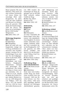 Bild der Seite - 138 - in Burgen und Schlösser in Österreich