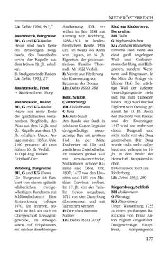 Image of the Page - 177 - in Burgen und Schlösser in Österreich