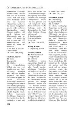 Image of the Page - 184 - in Burgen und Schlösser in Österreich