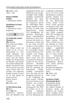 Bild der Seite - 408 - in Burgen und Schlösser in Österreich