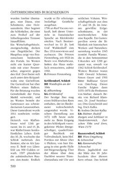 Image of the Page - 500 - in Burgen und Schlösser in Österreich