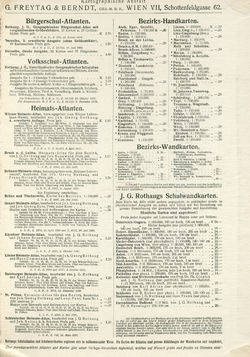 Bild der Seite - Vorsatzblatt hinten - in Geographischer Bürgerschul-Atlas