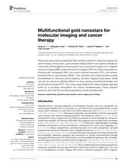 Image of the Page - 122 - in Cancer Nanotheranostics - What Have We Learnd So Far?