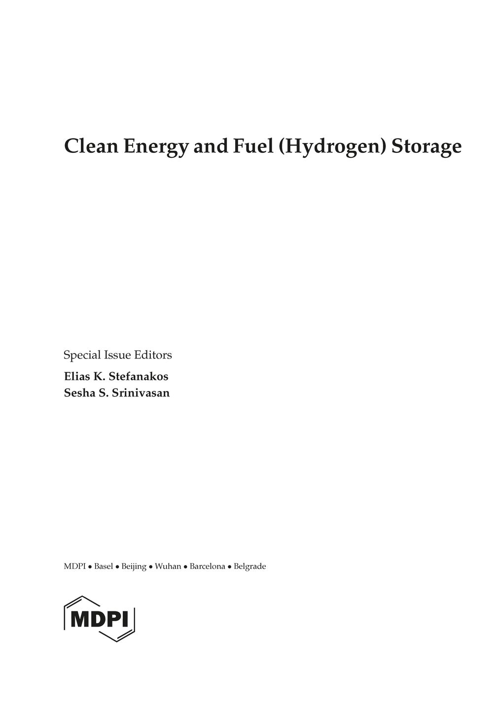 Image of the Page - (000003) - in Clean Energy and Fuel (Hydrogen) Storage
