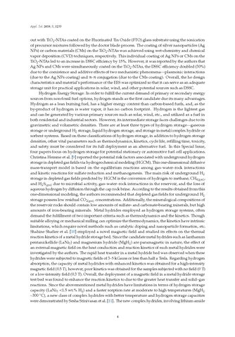 Bild der Seite - 4 - in Clean Energy and Fuel (Hydrogen) Storage