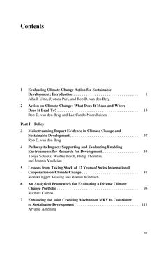 Image of the Page - (000013) - in Evaluating Climate Change Action for Sustainable Development