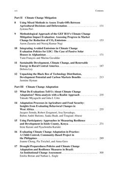 Bild der Seite - (000014) - in Evaluating Climate Change Action for Sustainable Development