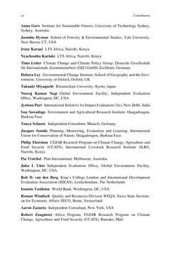 Bild der Seite - (000017) - in Evaluating Climate Change Action for Sustainable Development