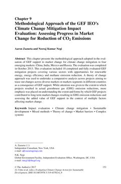 Image of the Page - (000169) - in Evaluating Climate Change Action for Sustainable Development