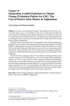 Bild der Seite - (000187) - in Evaluating Climate Change Action for Sustainable Development