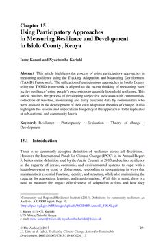 Image of the Page - (000284) - in Evaluating Climate Change Action for Sustainable Development
