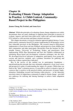 Image of the Page - (000301) - in Evaluating Climate Change Action for Sustainable Development