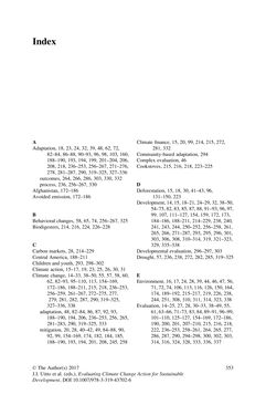 Image of the Page - (000363) - in Evaluating Climate Change Action for Sustainable Development