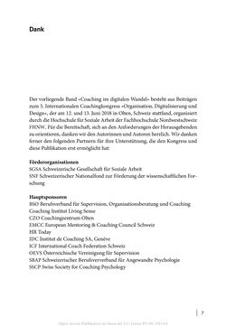 Image of the Page - 7 - in Coaching im digitalen Wandel