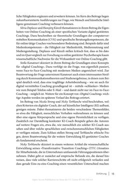 Image of the Page - 15 - in Coaching im digitalen Wandel