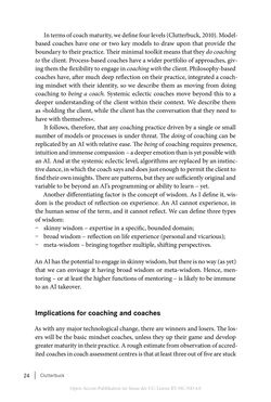 Bild der Seite - 24 - in Coaching im digitalen Wandel