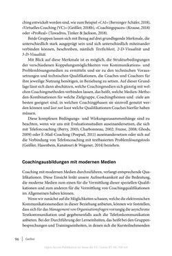 Bild der Seite - 96 - in Coaching im digitalen Wandel